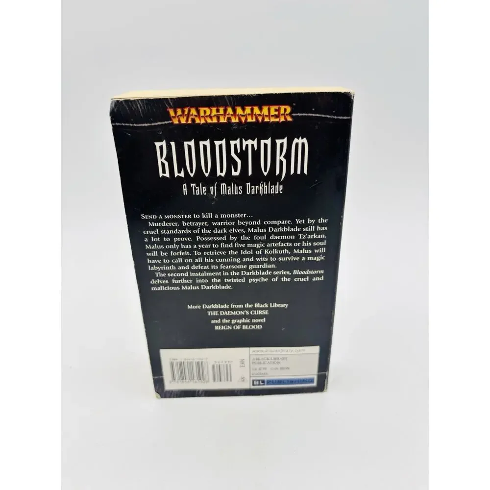 1st Ed BLOODSTORM A TALE OF MALUS DARKBLADE Dan Abnett & Mike Lee WARHAMMER 40K
